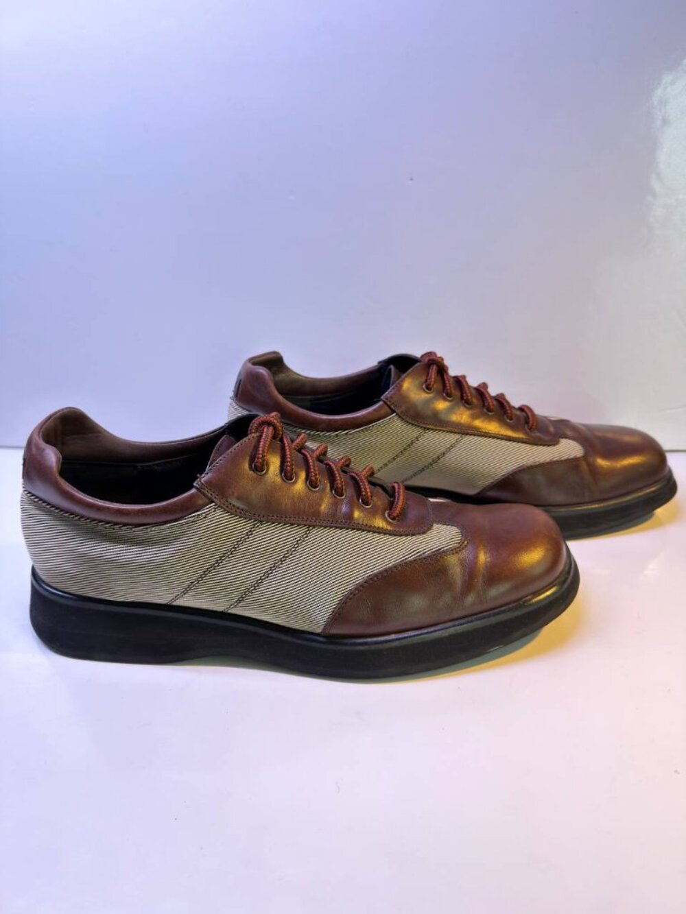 Salvatore Ferragamo Sport Vintage Sneakers – Men’s US 9.5 – Made in Italy - Picture 8 of 15